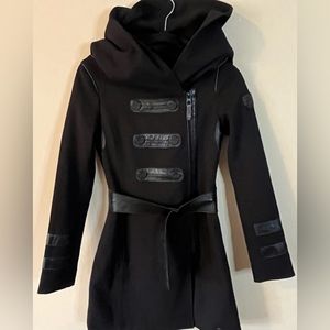 Rudsak Black Lined Jacket Size XS